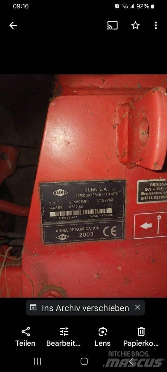 Kuhn GF 5801 MHO Rendkészítő
