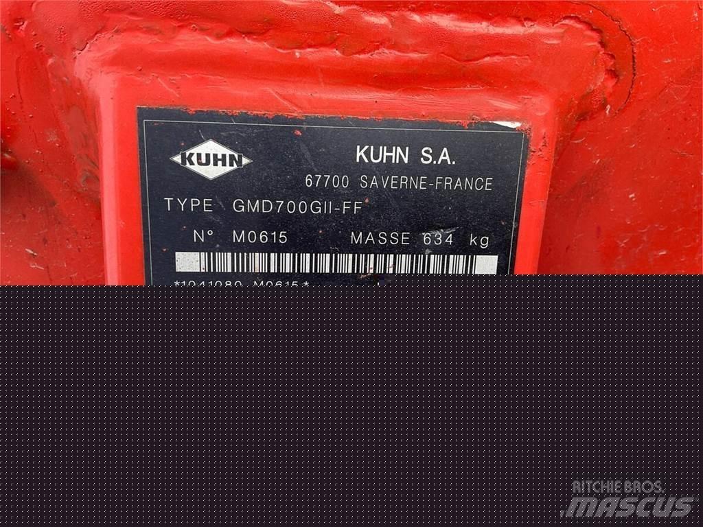 Kuhn GMD700GII-FF Kaszák