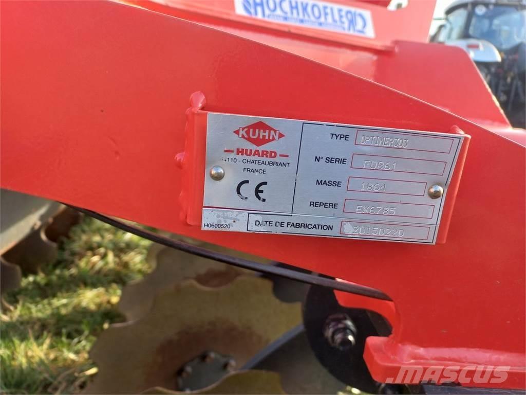 Kuhn Optimer 303 Tárcsás boronák