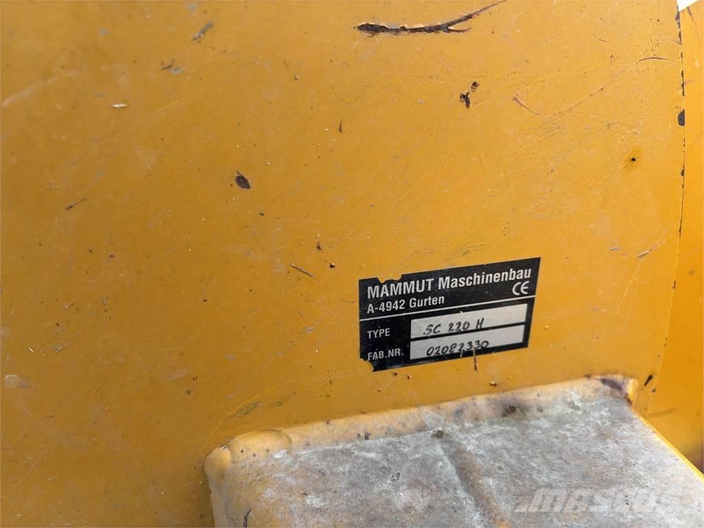 Mammut SC 220 H Egyéb mezőgazdasági gépek