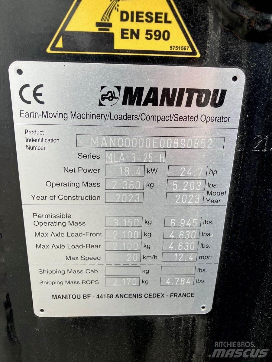 Manitou MLA 3-25 Homlokrakodók és kotrók