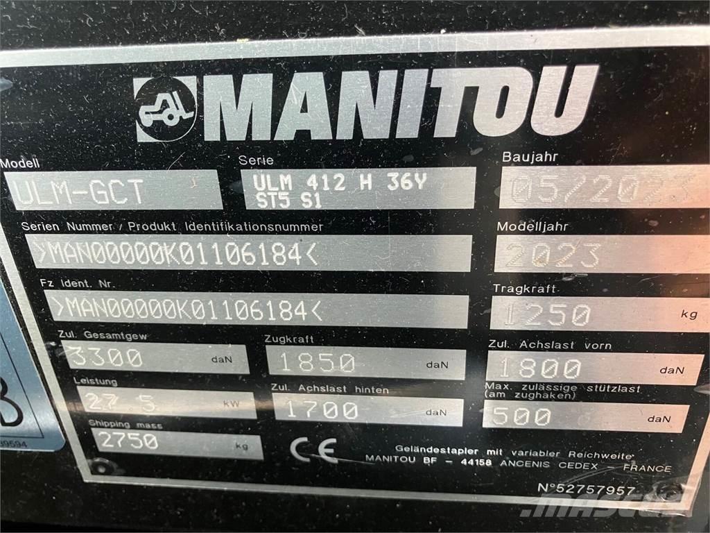 Manitou ULM 412 H Teleszkópos rakodók