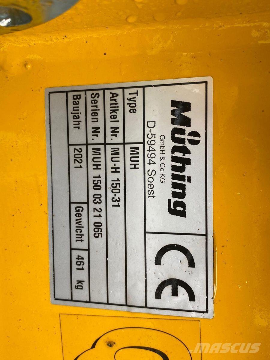 Müthing MU-H 150 Szárzúzók és fűkaszák