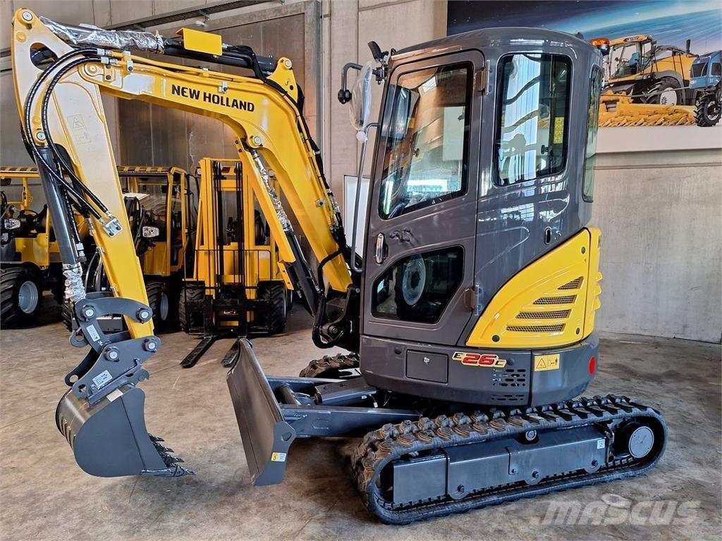 New Holland E 26 C Mini kotrók < 7t