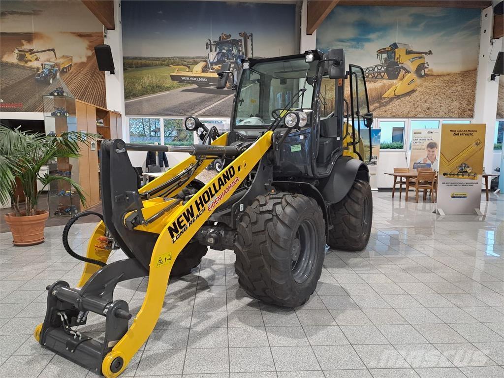 New Holland W 80 C Gumikerekes homlokrakodók