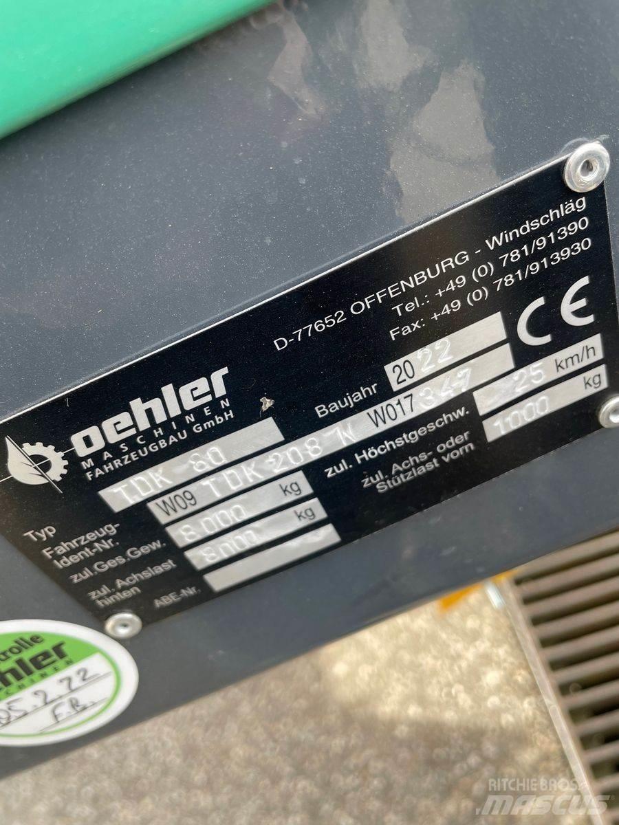 Oehler TDK 80 Billenő Mezőgazdasági pótkocsik