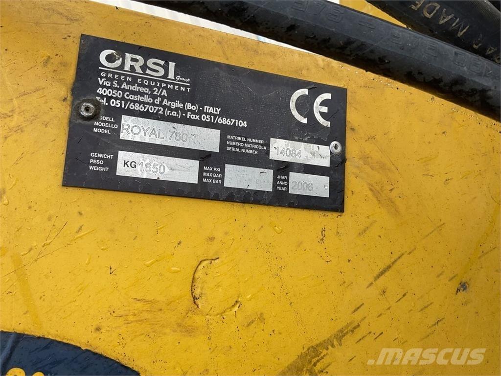 Orsi Royal 760 T Ráülős fűnyírók