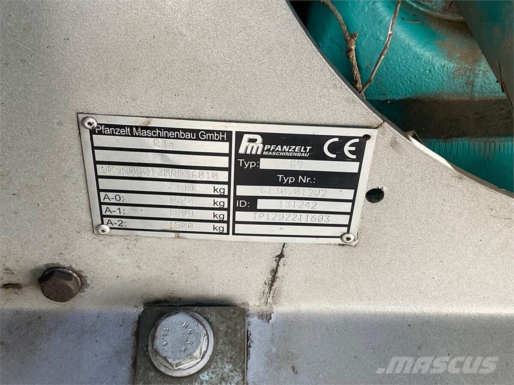Pfanzelt S 9 / LK4267 Erdészeti pótkocsik
