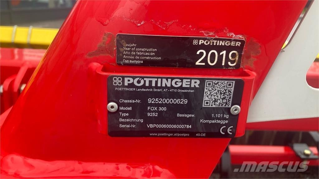 Pöttinger Fox 300 Tárcsás boronák