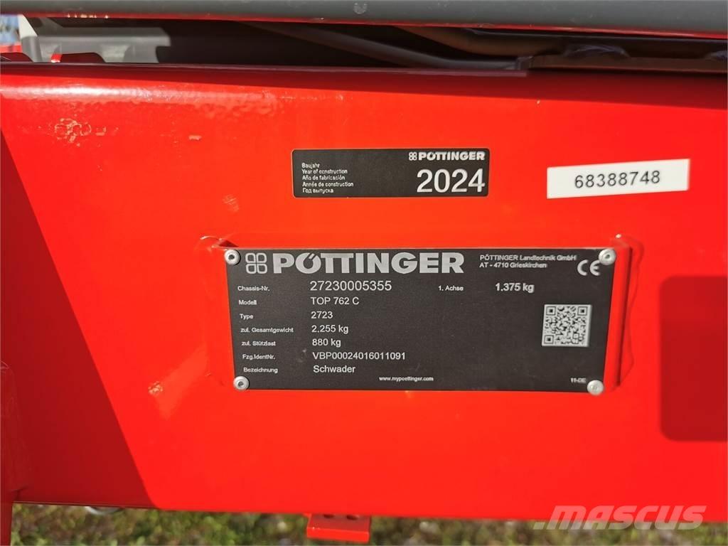 Pöttinger TOP 762C Rendkészítő Kombájnok