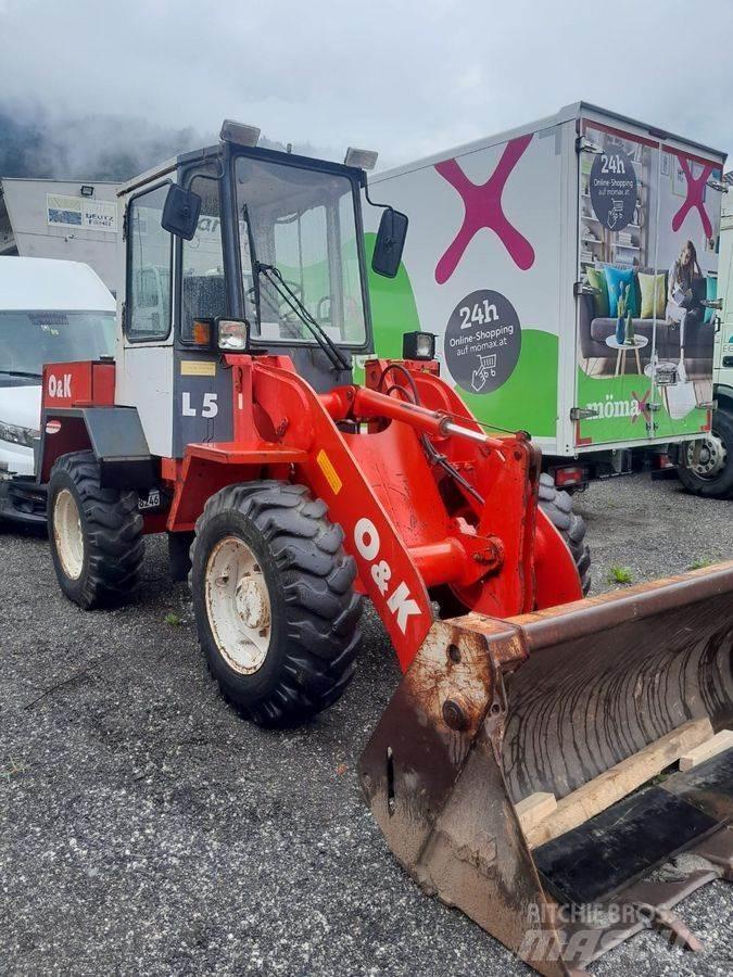  Radlader O&K L5 Homlokrakodók és kotrók