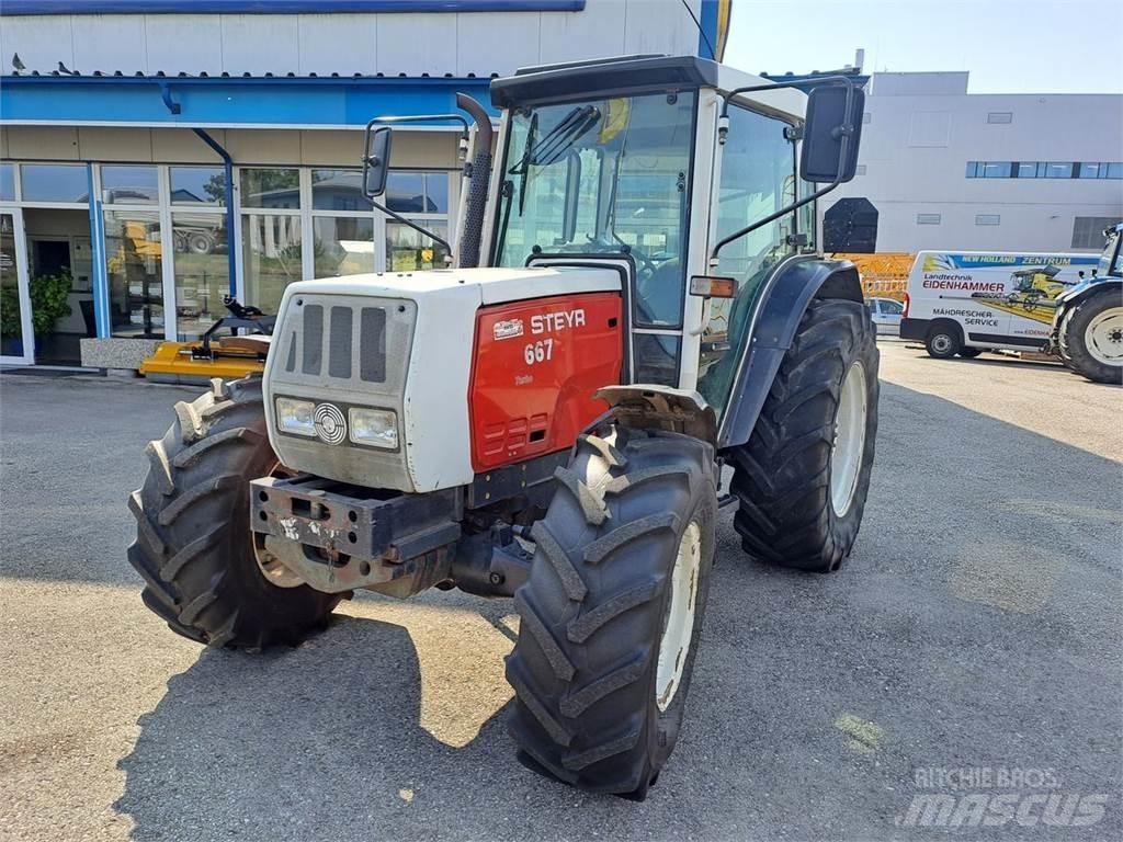 Steyr 667 Traktorok