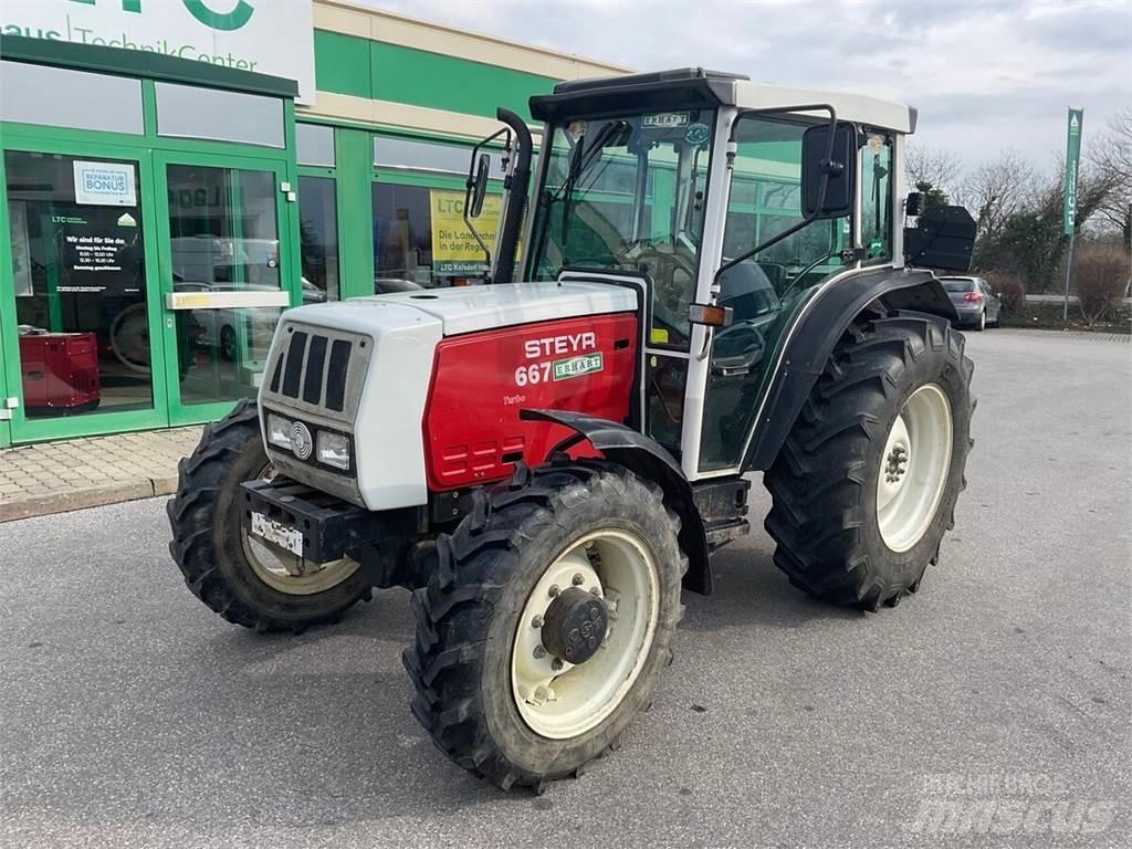 Steyr 667 Traktorok