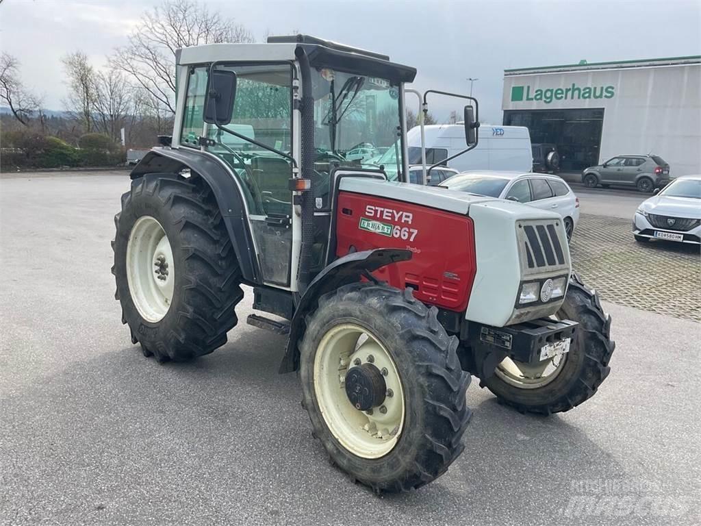 Steyr 667 Traktorok