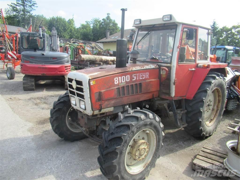 Steyr 8100 A Traktorok