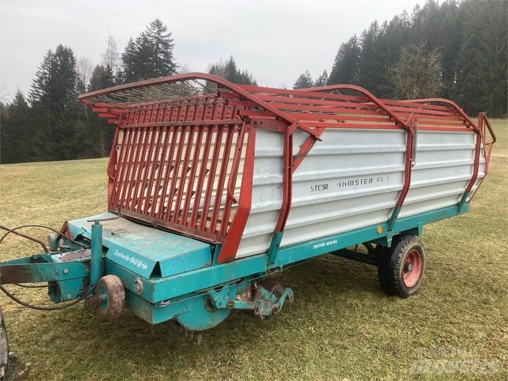 Steyr Hamster 803V Önrakodó pótkocsik