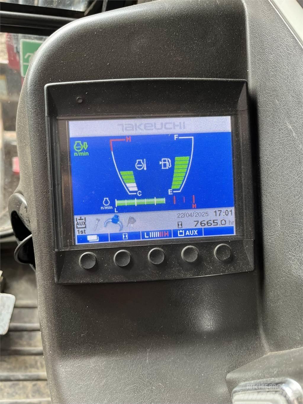 Takeuchi TB 260 Mini kotrók < 7t