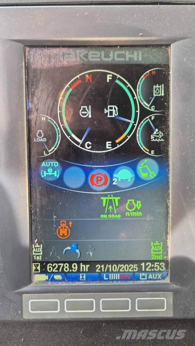 Takeuchi TB 295 W Gumikerekes kotrók