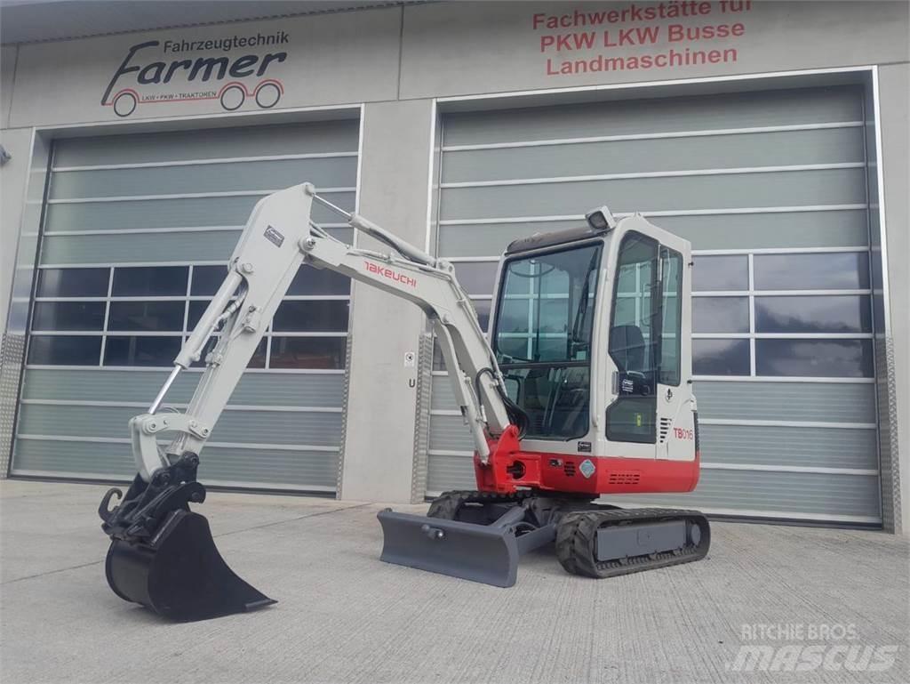 Takeuchi TB016 Mini kotrók < 7t