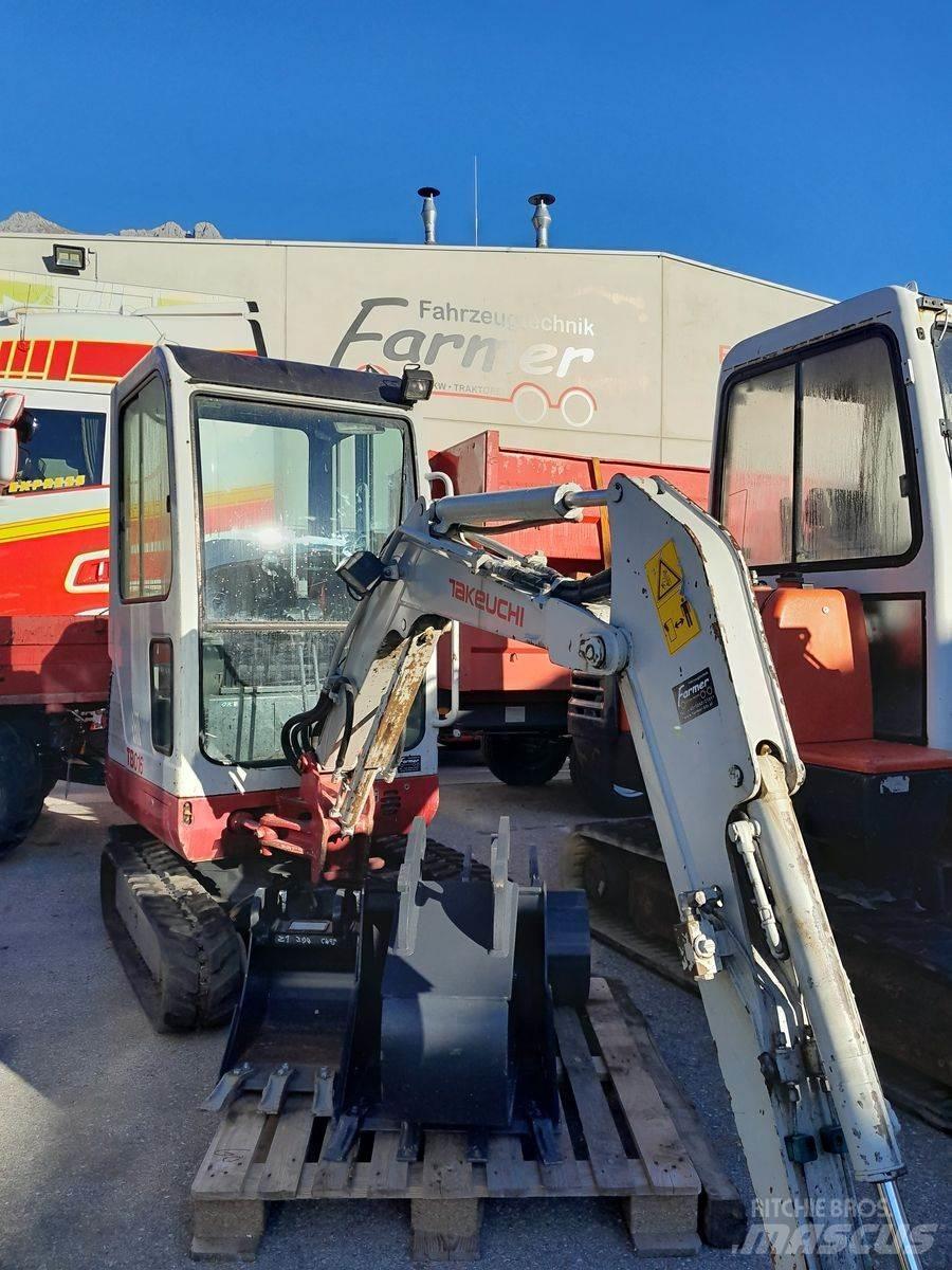 Takeuchi TB016 H Mini kotrók < 7t