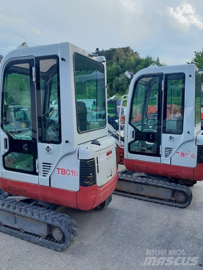Takeuchi TB016 H Mini kotrók < 7t