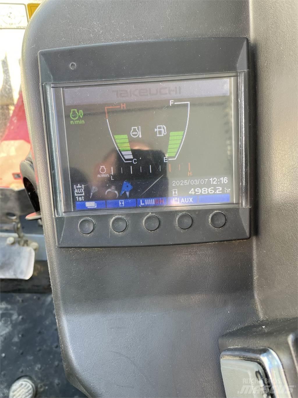 Takeuchi TB280 FR Mini kotrók < 7t