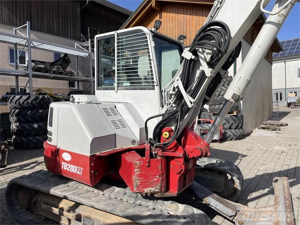 Takeuchi TB280 FR Mini kotrók < 7t
