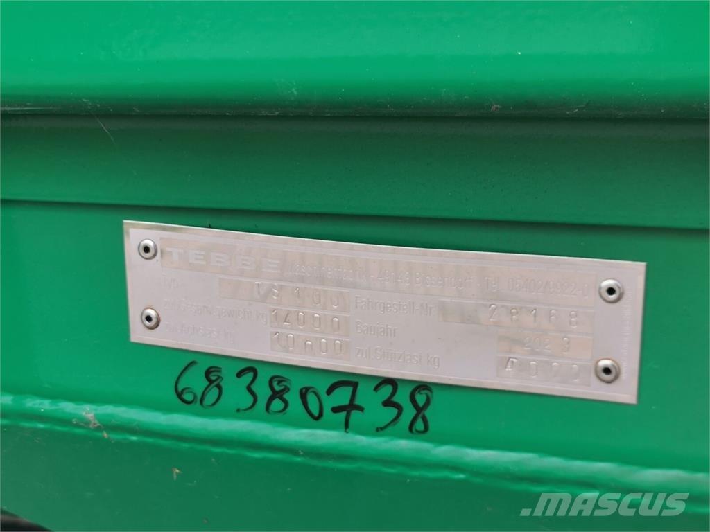 Tebbe TS 100 Trágyaszóró