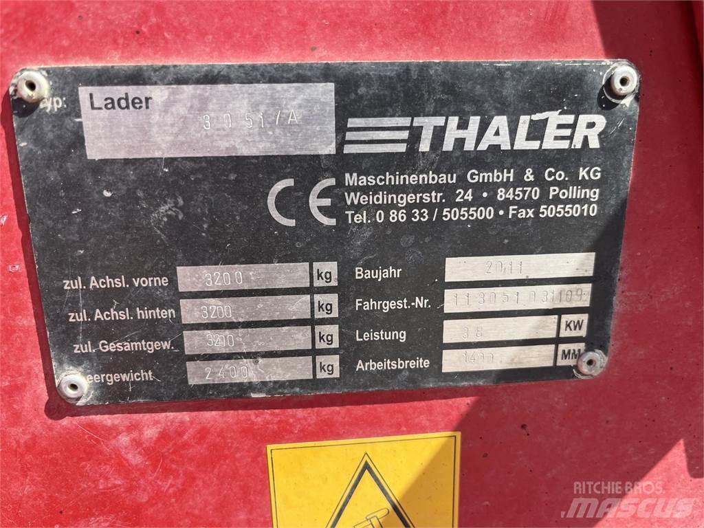 Thaler 3051/A Homlokrakodók és kotrók