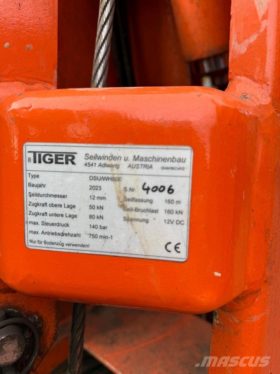 Tiger DSU / WH80E Csörlők