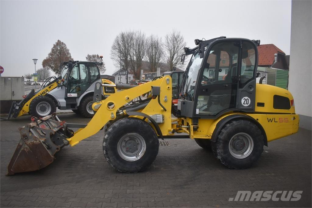Wacker Neuson WL55s Gumikerekes homlokrakodók