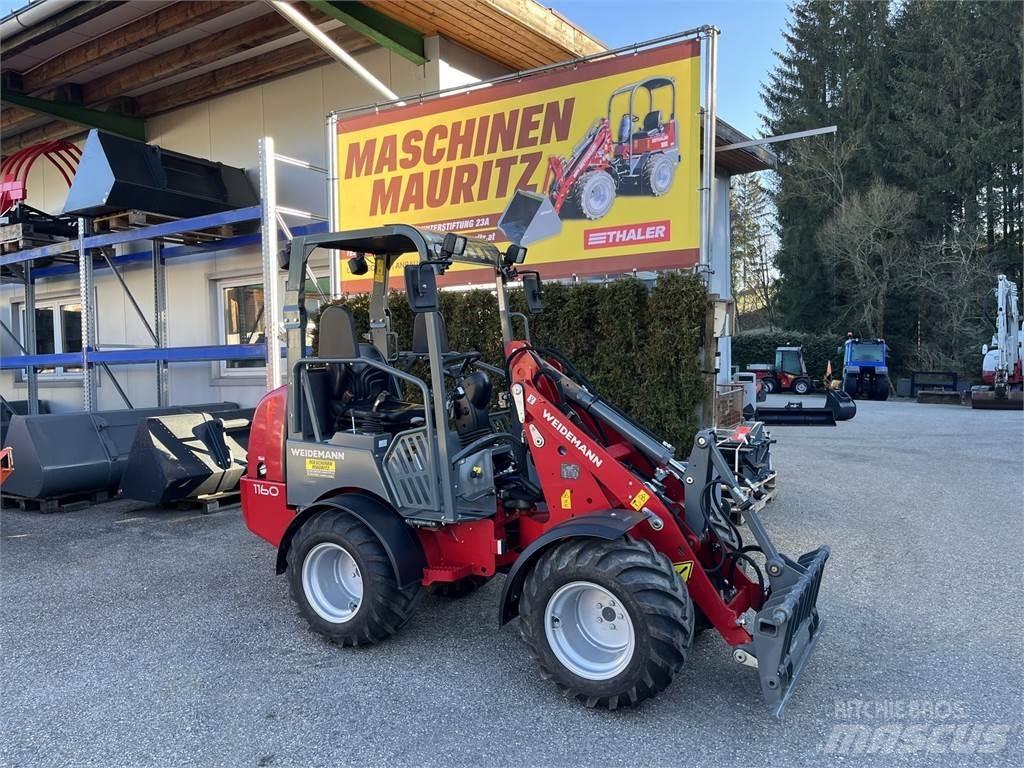 Weidemann 1160 Homlokrakodók és kotrók
