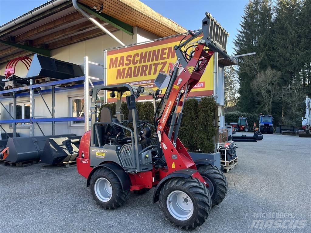 Weidemann 1160 Homlokrakodók és kotrók