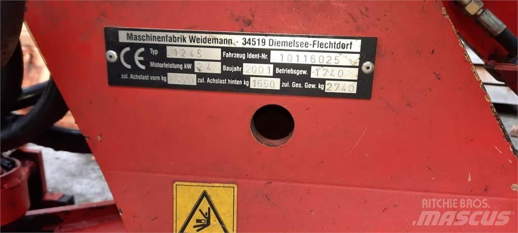 Weidemann 1245 Homlokrakodók és kotrók