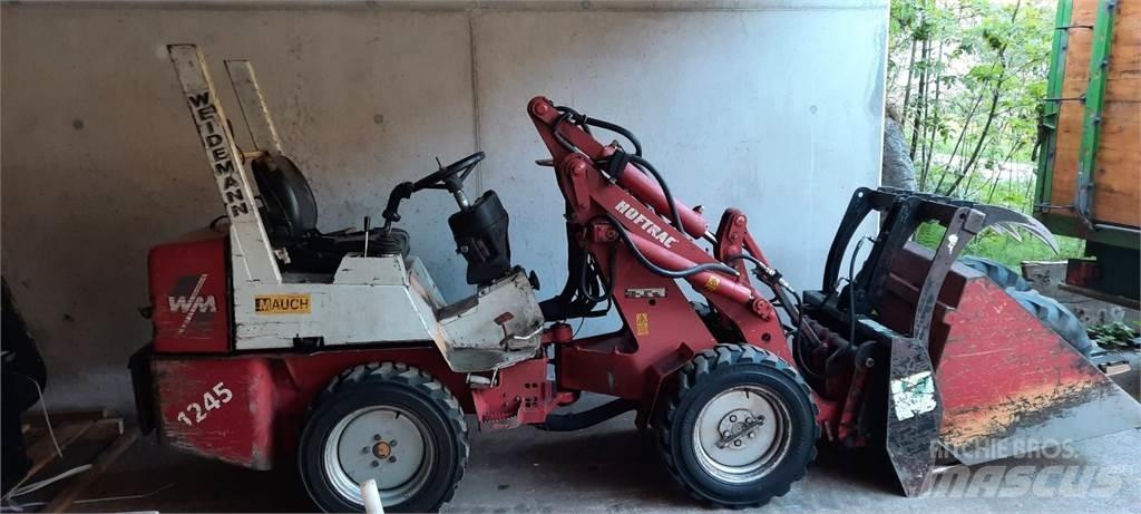 Weidemann 1245 Homlokrakodók és kotrók