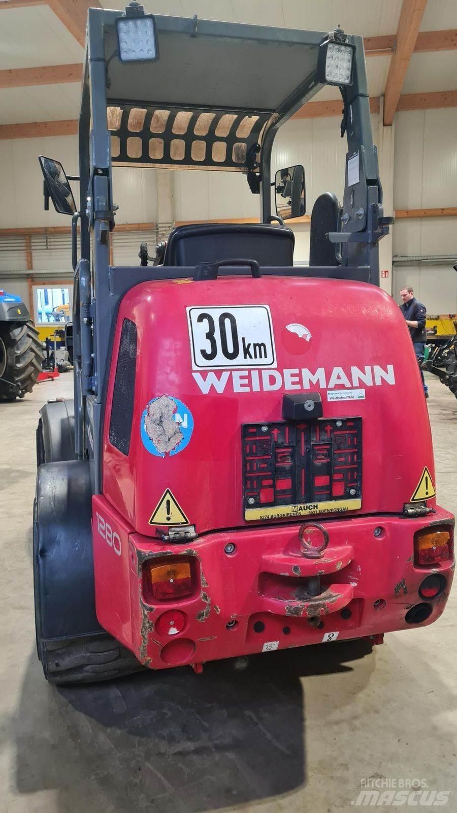 Weidemann 1280 Homlokrakodók és kotrók