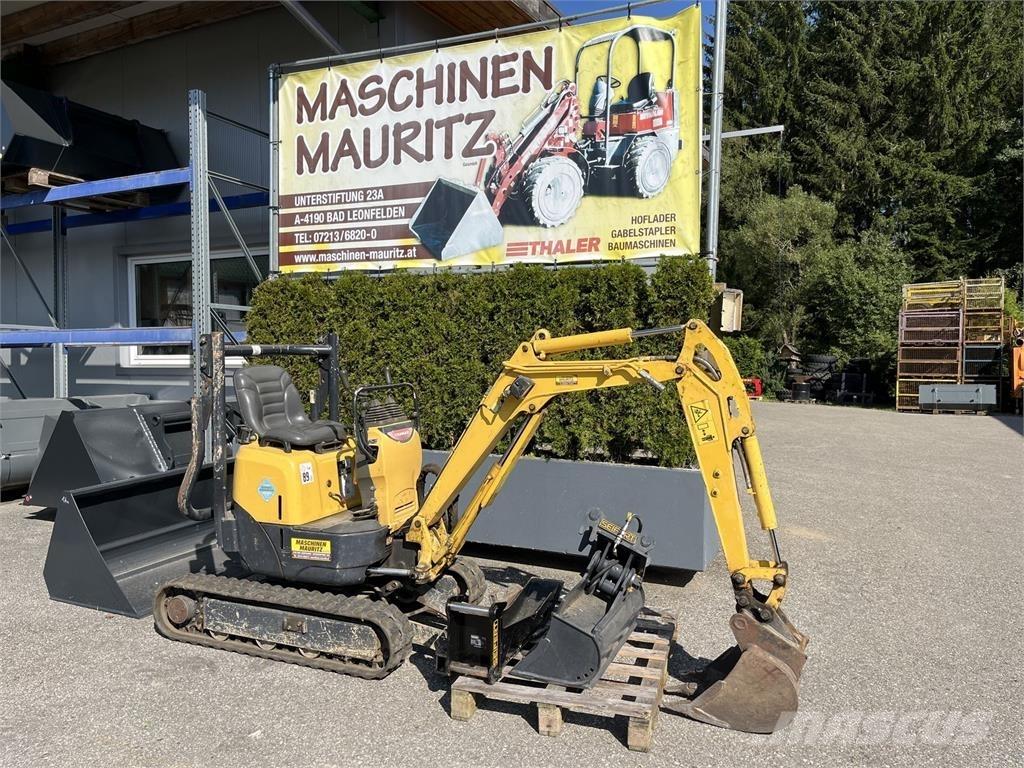 Yanmar Vio 10-2U Mini kotrók < 7t