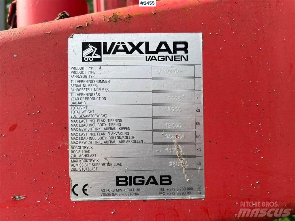 Bigab VV 10-14 Konténeremelő pótkocsik