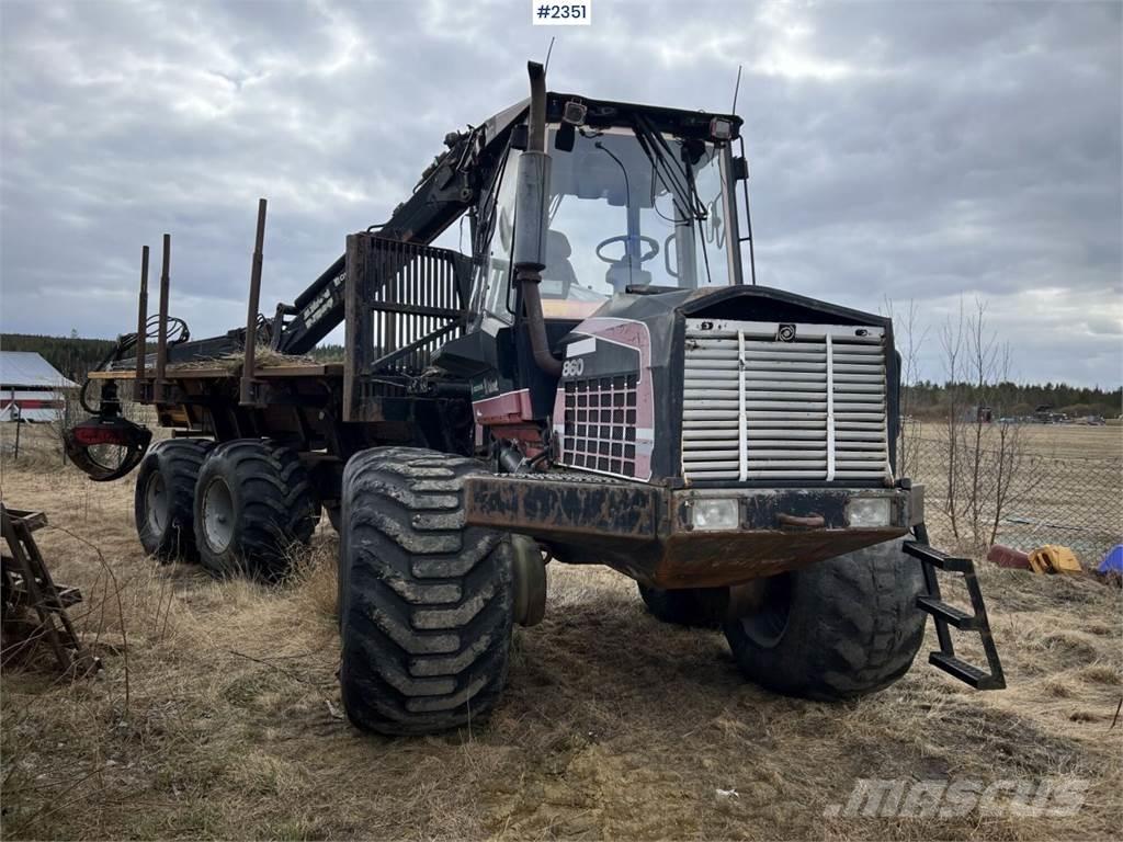 Valmet 860 Kihordók