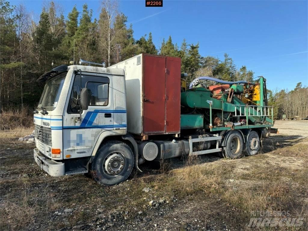 Volvo FL10 Platós / Ponyvás teherautók