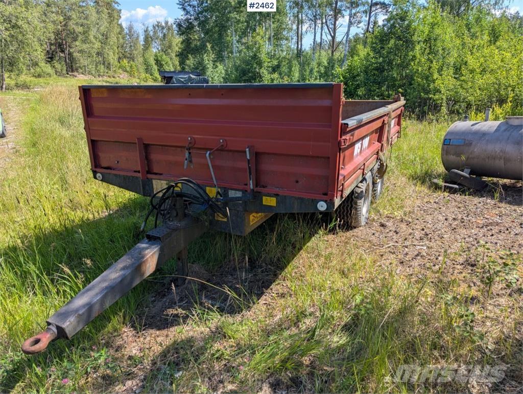 Weckman WS100 Konténeremelő pótkocsik