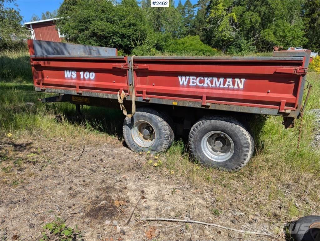 Weckman WS100 Konténeremelő pótkocsik