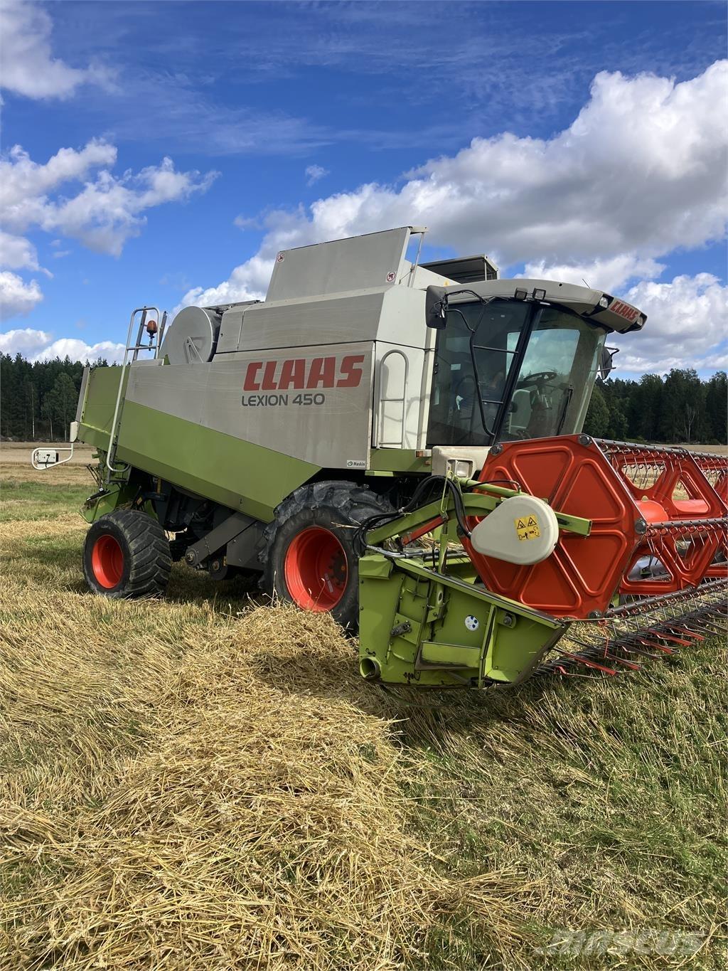 Claas 450 Kombájnok