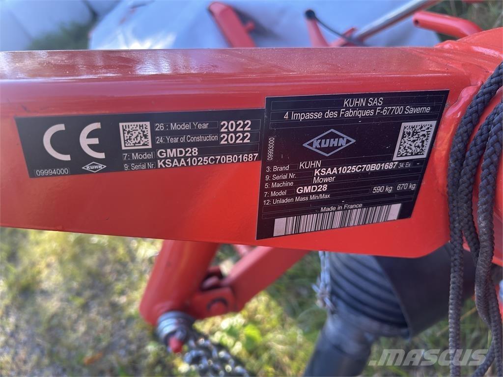 Kuhn GMD 28 Kaszák