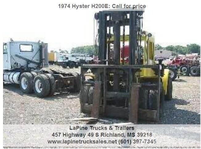 Hyster H200E Targoncák-Egyéb