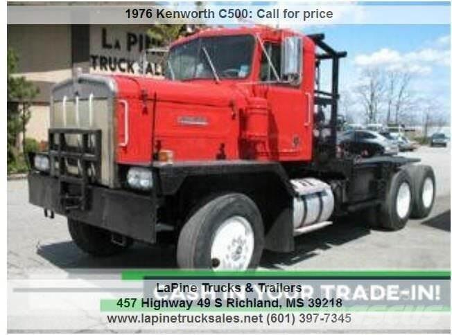 Kenworth C500 Műszaki mentők