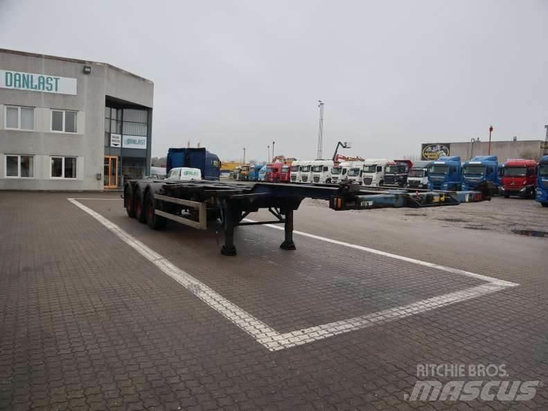 HFR Containerchassis Konténerkeret / Konténeremelő félpótkocsik