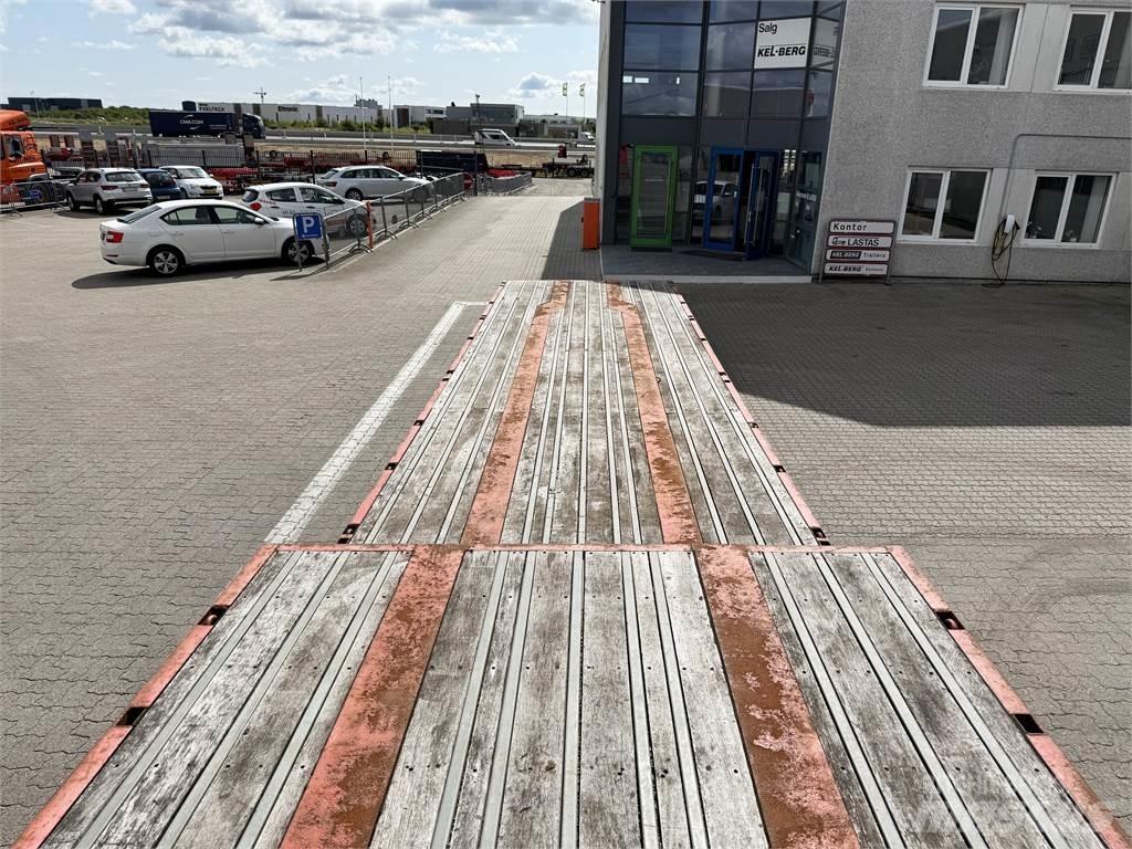 Kel-Berg S660 Platós / Ponyvás félpótkocsik