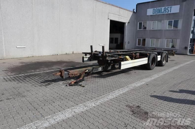 Krone Veksellad Konténer keret / Konténeremelő pótkocsik