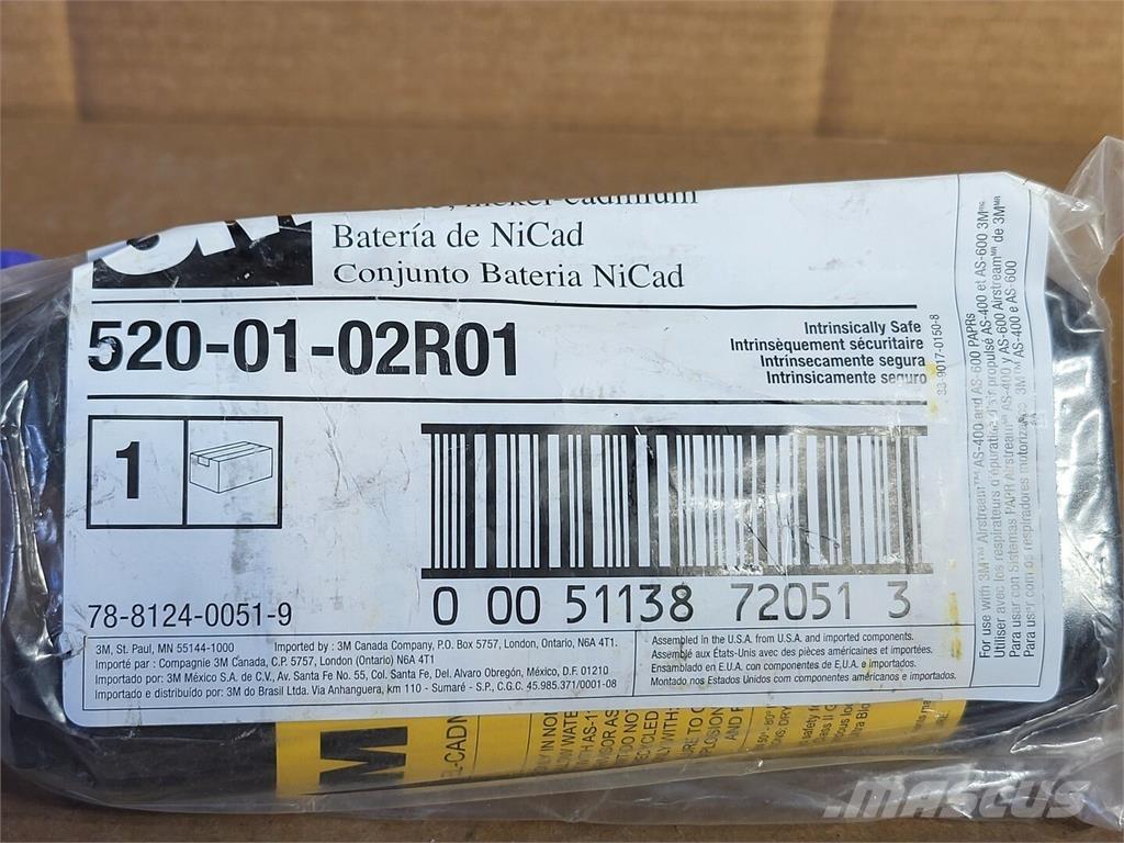  3M 520-01-02R01 Akkumulátorok